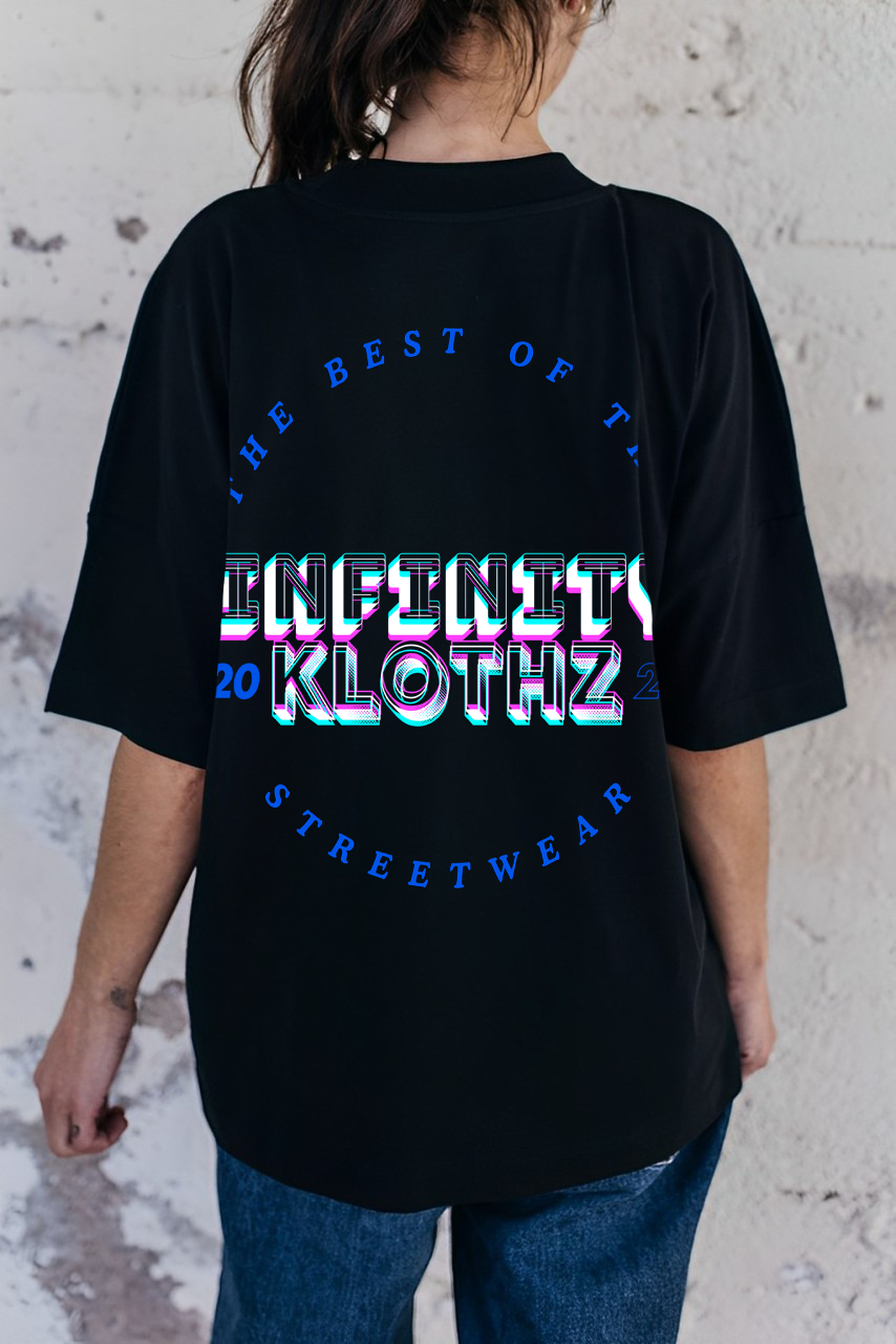 Camiseta Oversize Infinity Klothz "Diffuser"