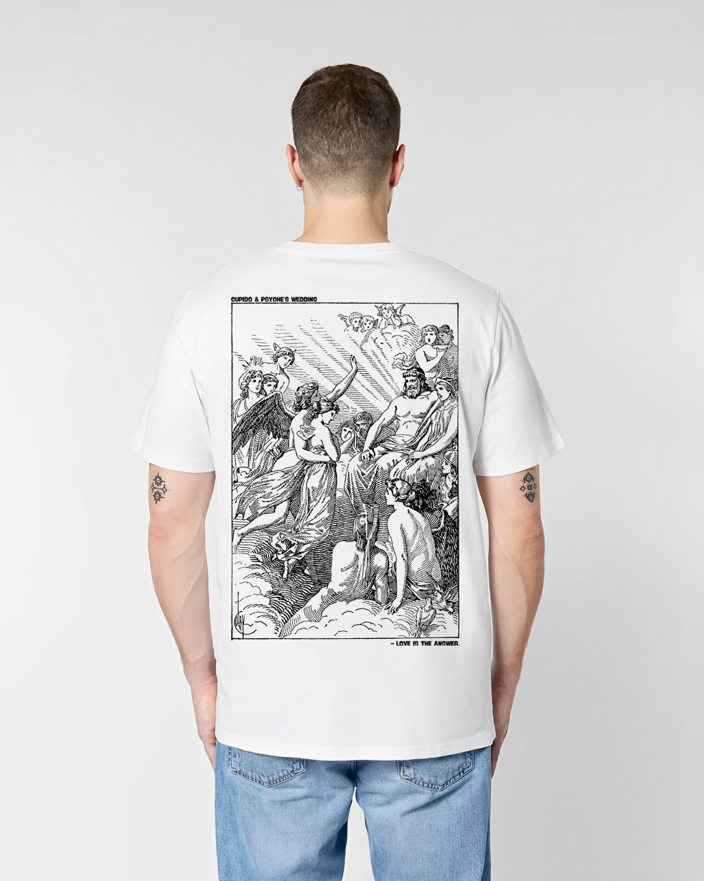Camiseta Oversize "Cupido & Psyche's Wedding"