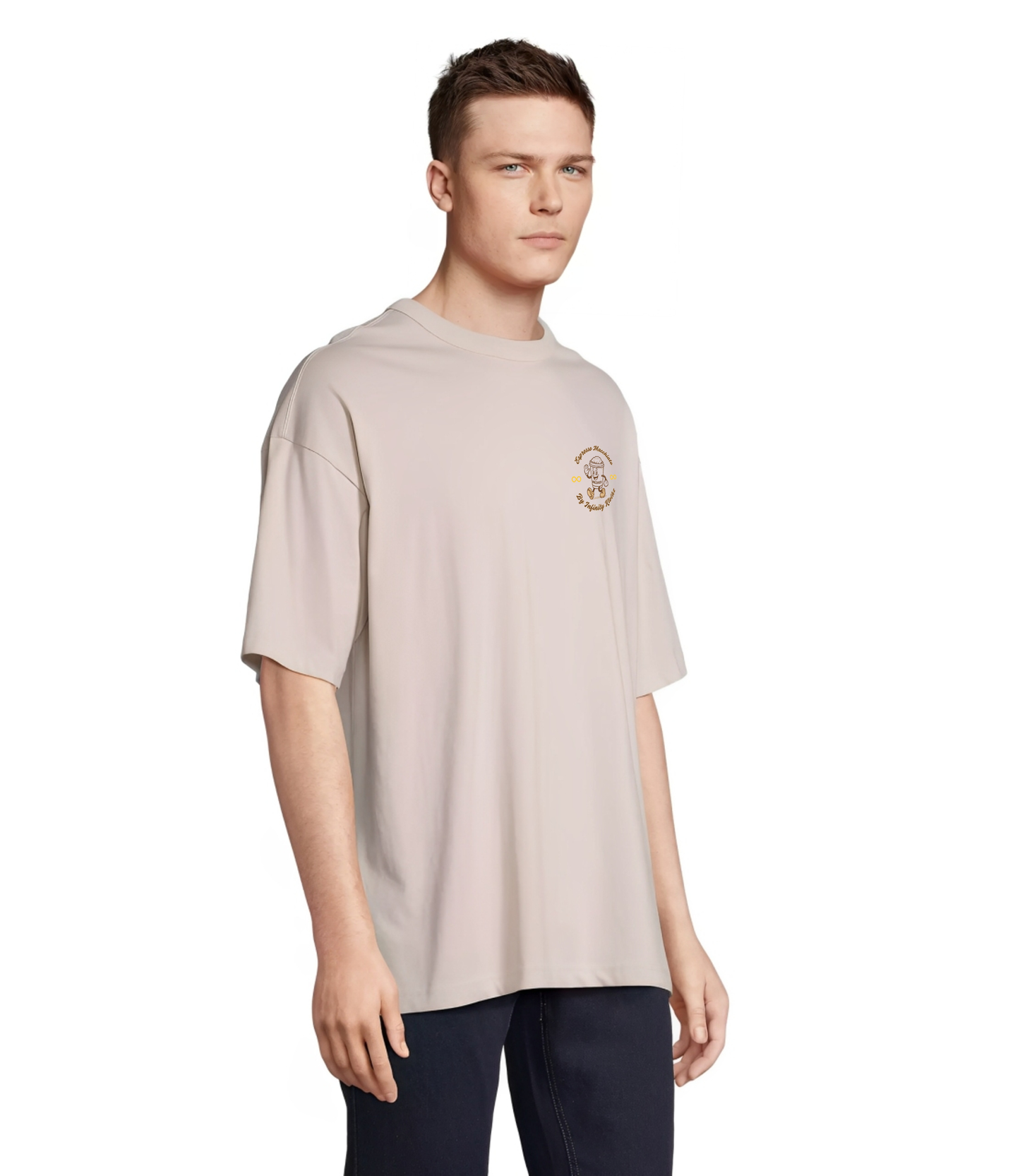 Camiseta Oversize "Espresso Macchiato"