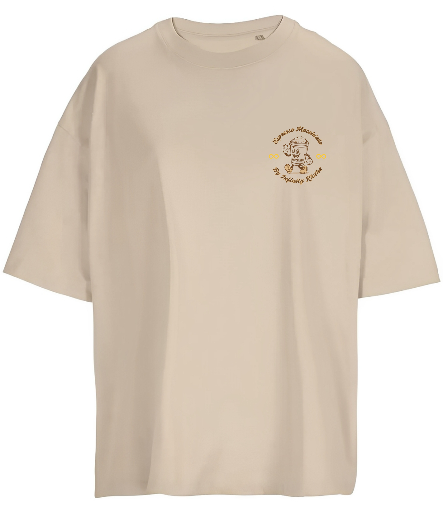Camiseta Oversize "Espresso Macchiato"