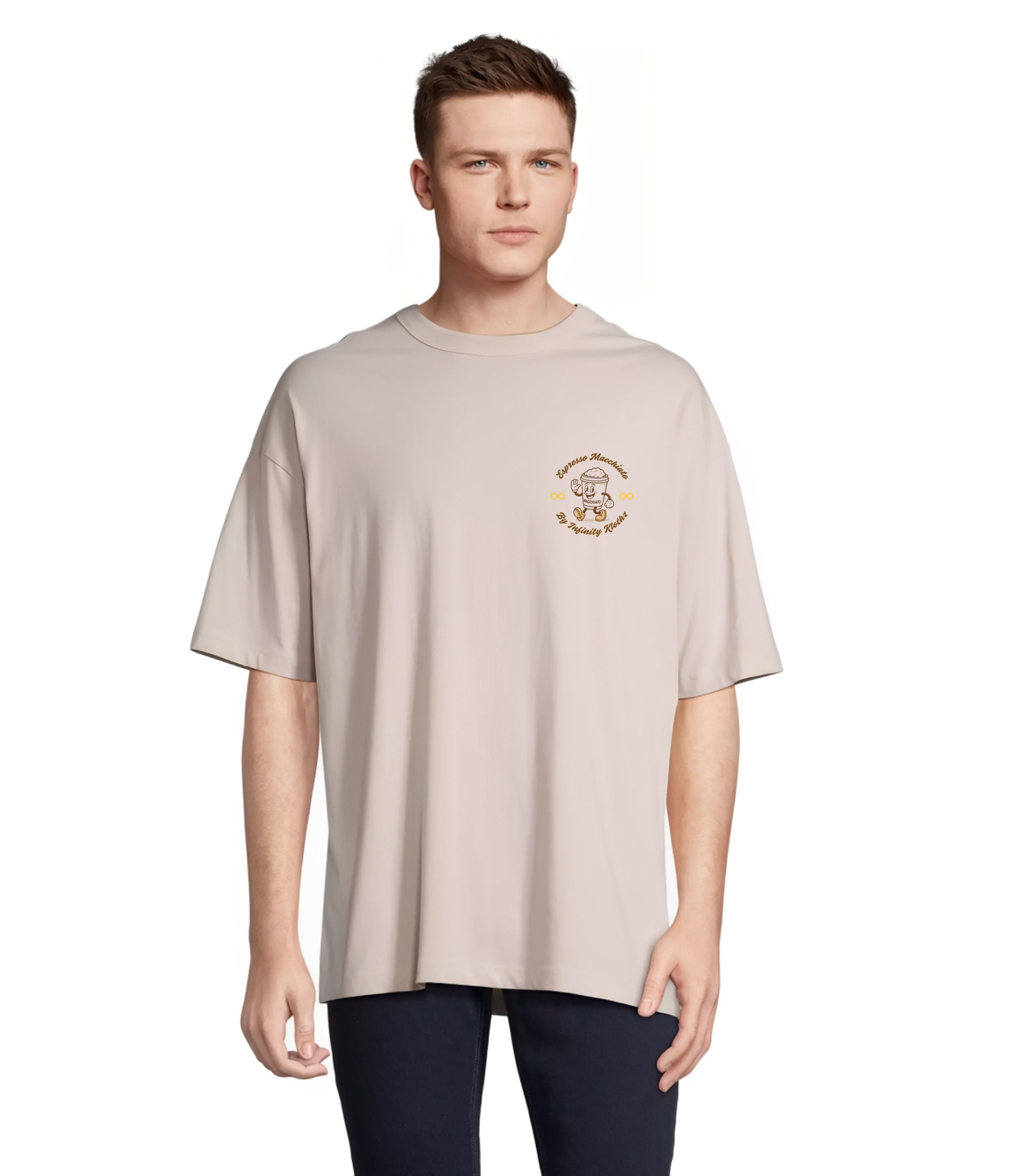Camiseta Oversize "Espresso Macchiato"