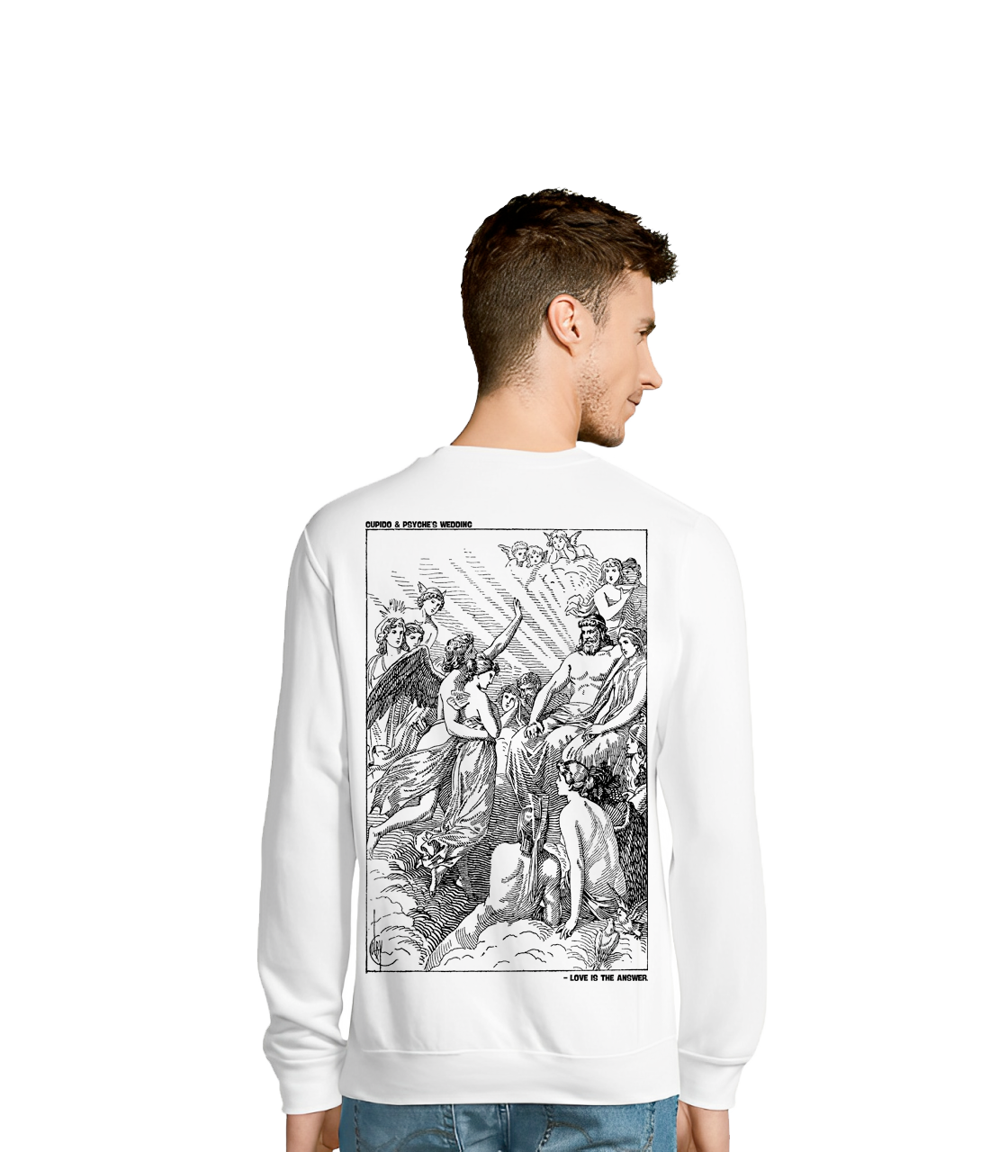 Sudadera "Cupido & Psyche's Wedding"