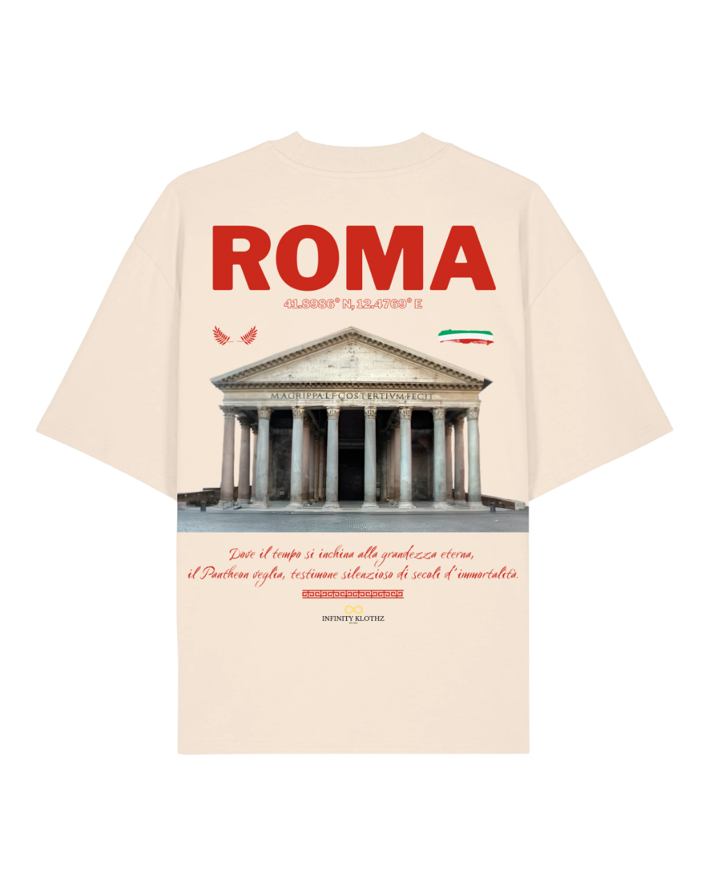 Camiseta Oversize "Roma"