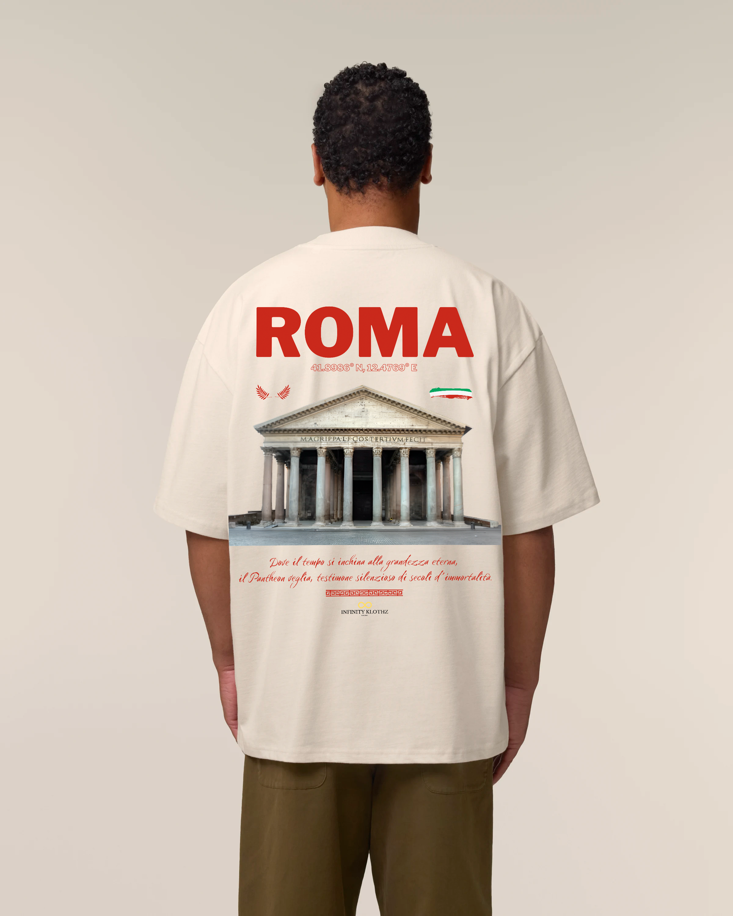 Camiseta Oversize "Roma"