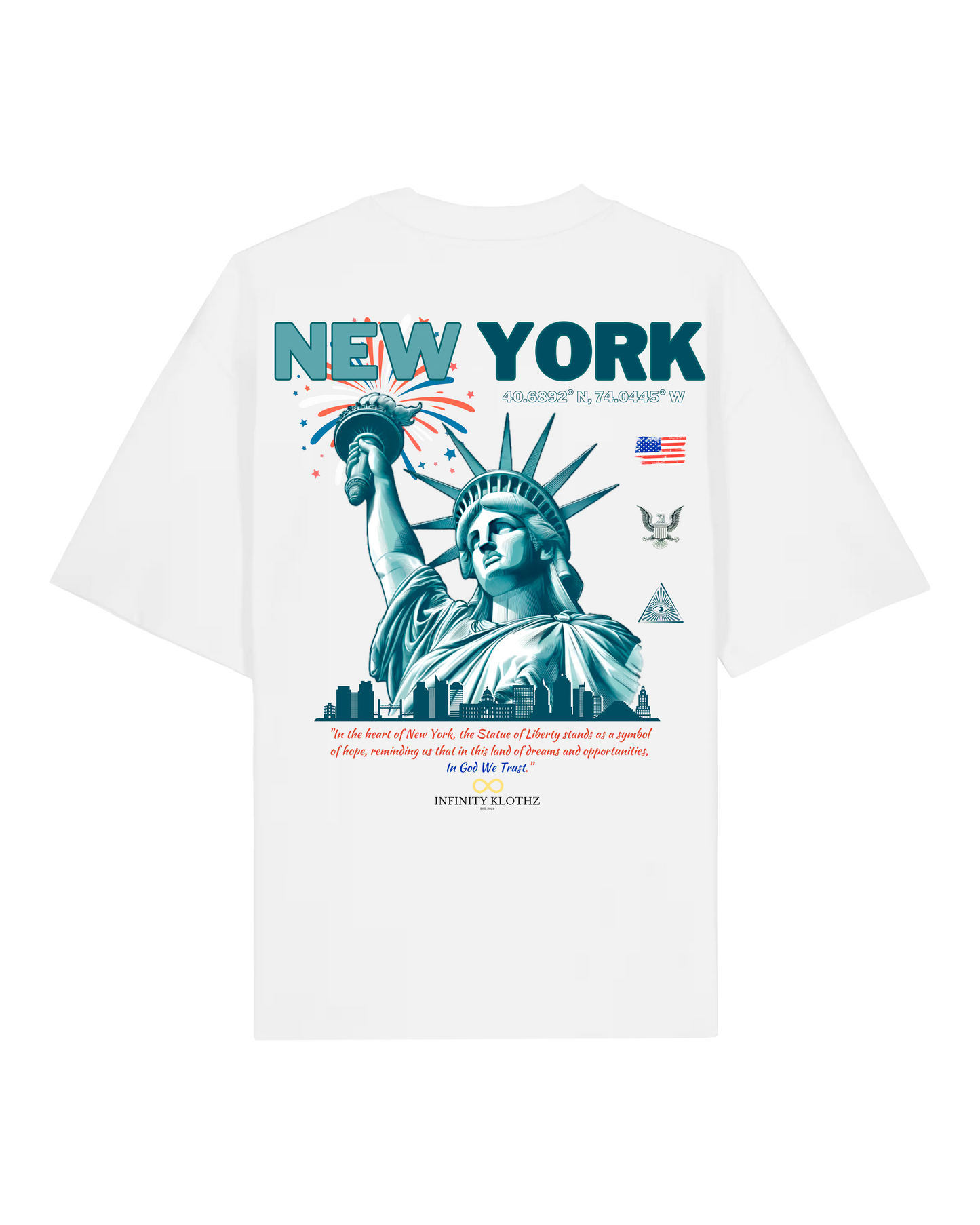 Camiseta Oversize "New York"