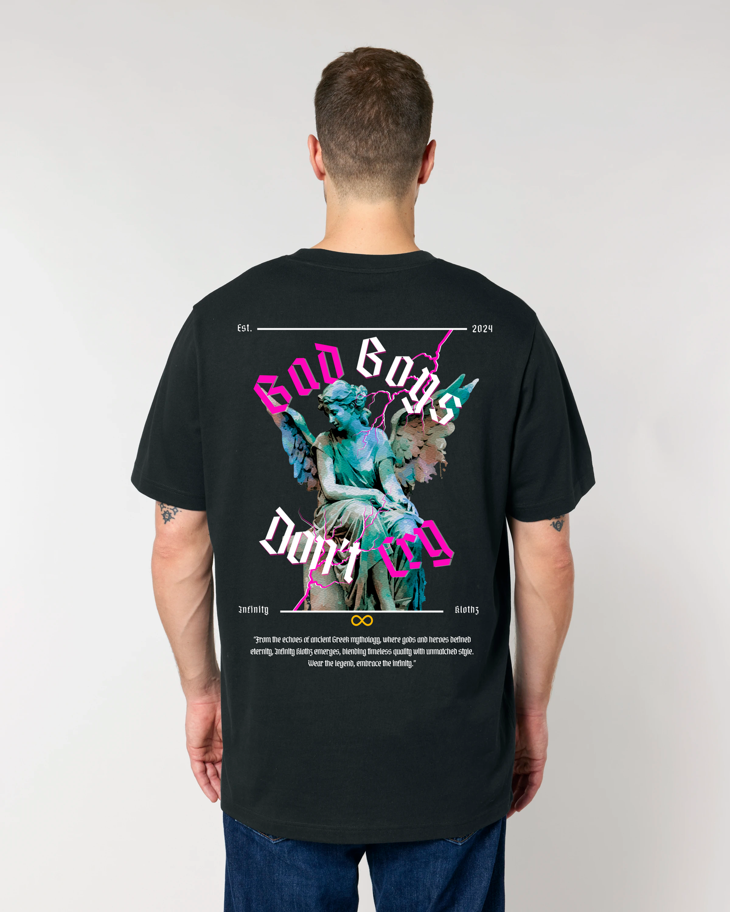 Camiseta "Bad Boys Don't Cry"