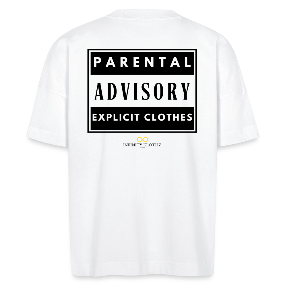 Camiseta Oversize "Parental Advisory"