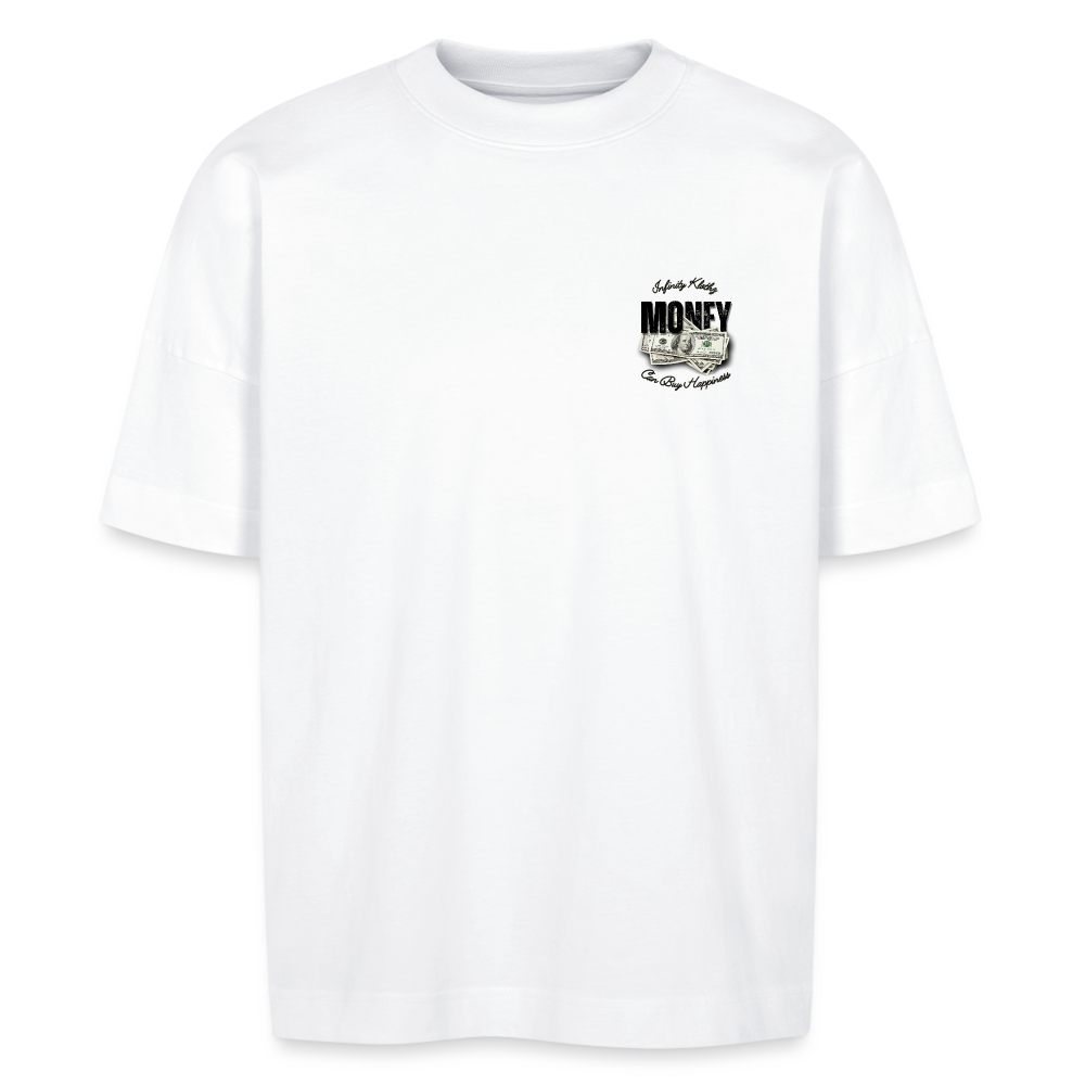 Camiseta Oversize "Money = Happiness"