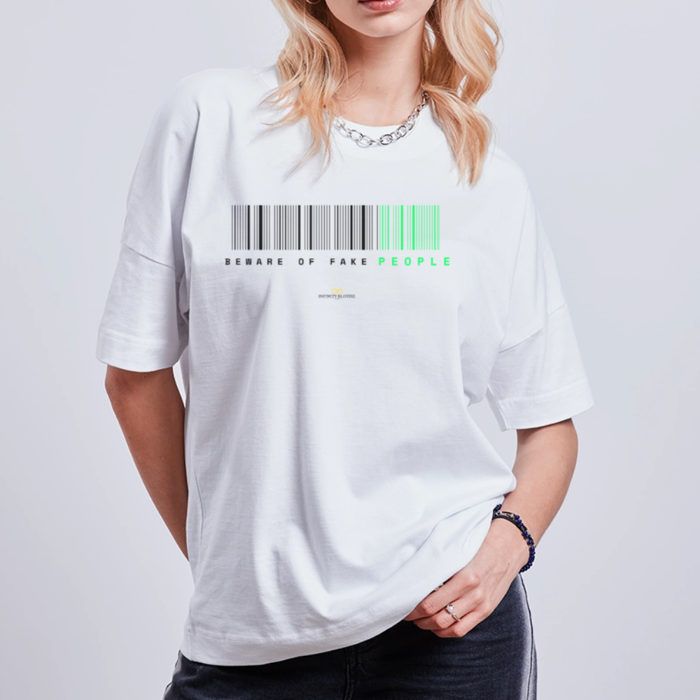 Camiseta Oversize "Fake People"