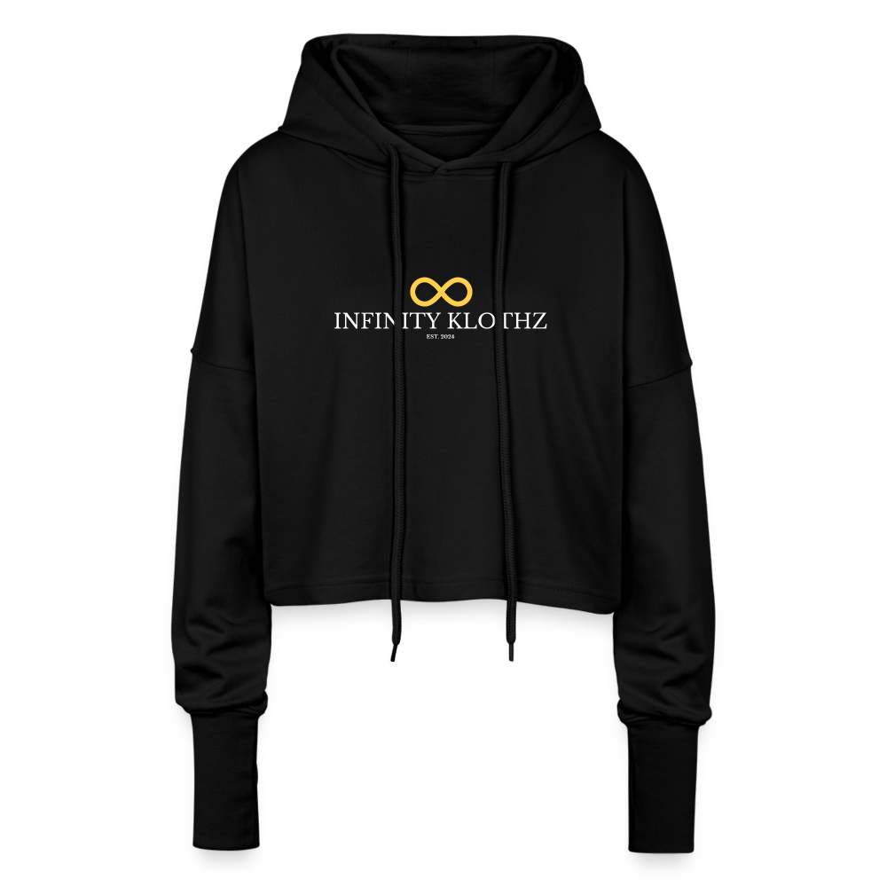 Sudadera Recortada Mujer Infinity Klothz - black