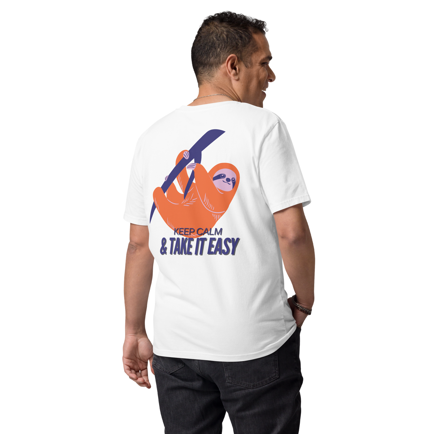 Camiseta "Keep Calm & Take It Easy"