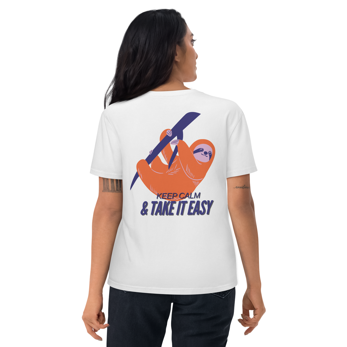 Camiseta "Keep Calm & Take It Easy"