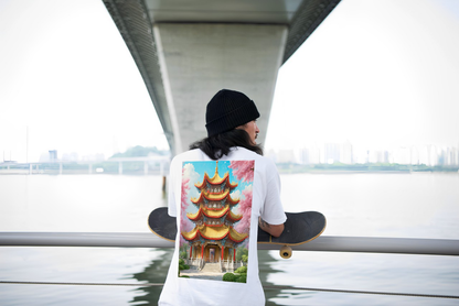 Camiseta Oversize "China's Temple"