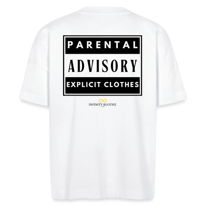 Camiseta Oversize "Parental Advisory"